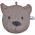 Trophée ours Cable Uni taupe (26 x 26 cm) - Baby's Only Trophée ours Cable Uni taupe (26 x 26 cm) - Baby's Only