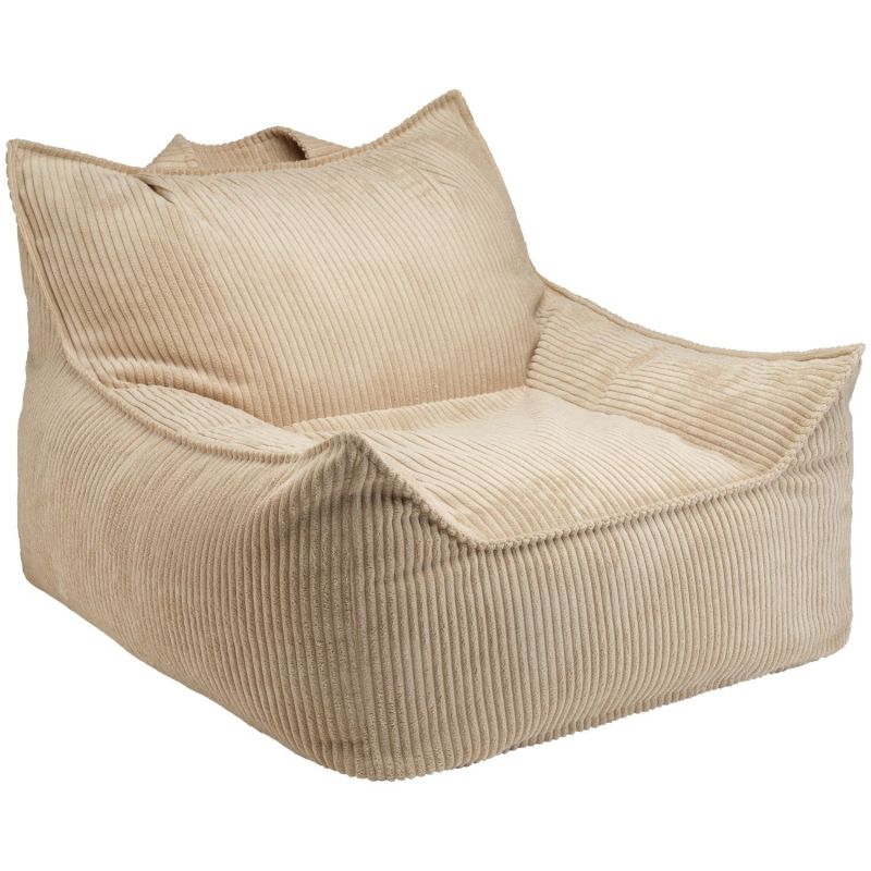 Fauteuil Club Teen Brown Sugar velours côtelé Wigiwama Produit 1