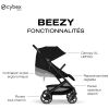 Poussette Compacte et Citadine Beezy 2026 Châssis Noir Magic Black Cybex Produit 4