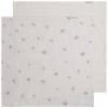 Lot de 2 langes Tender Linen/Clover (115 x 115 cm) - Baby's Only