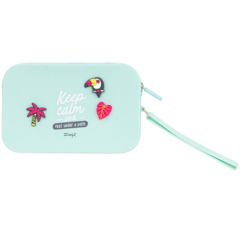 Pochette de plage en silicone Tropical Vibes Mr. Wonderful