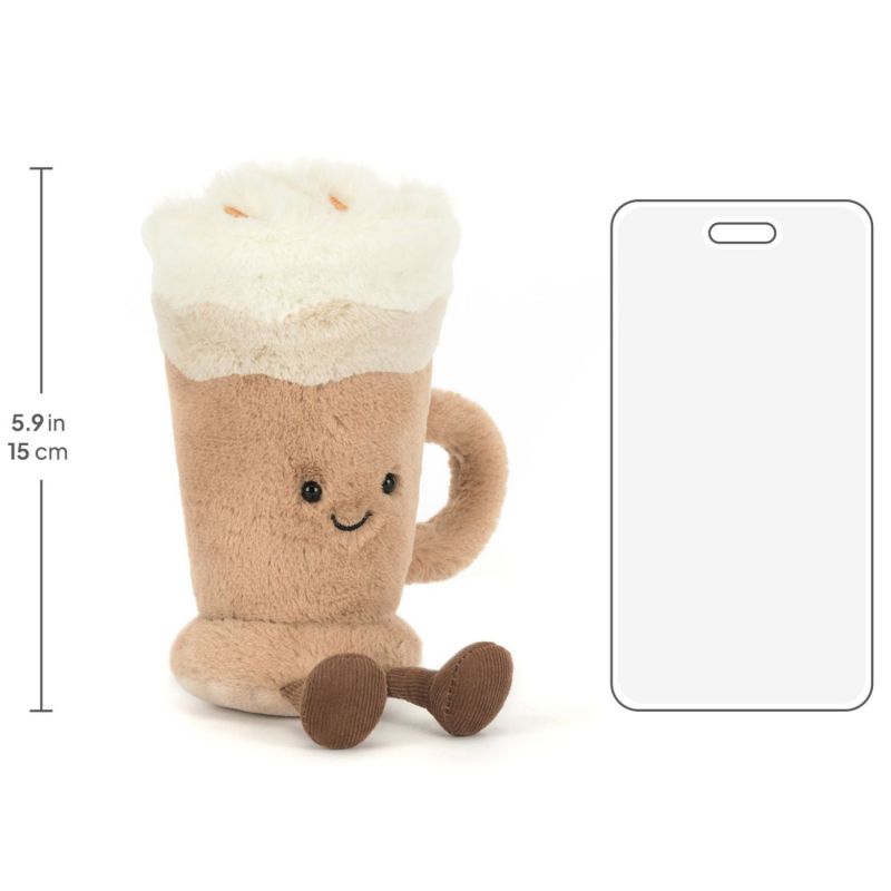 Peluche Amuseable Latte (18 cm) Jellycat Produit 5