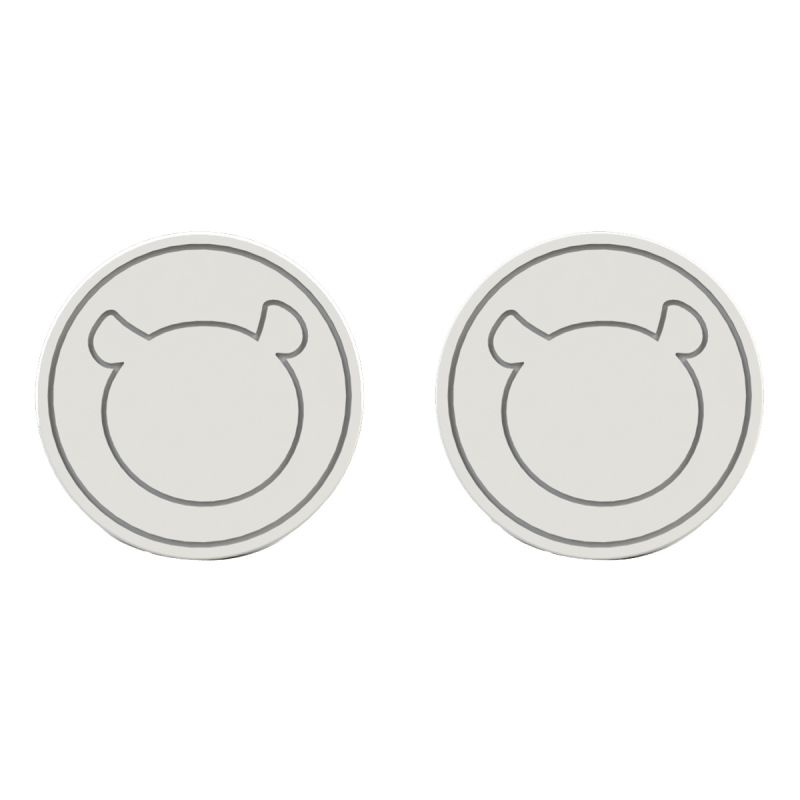 Poignées contemporaines Merlin pour commode ou armoire bébé (lot de 2) Noukie's