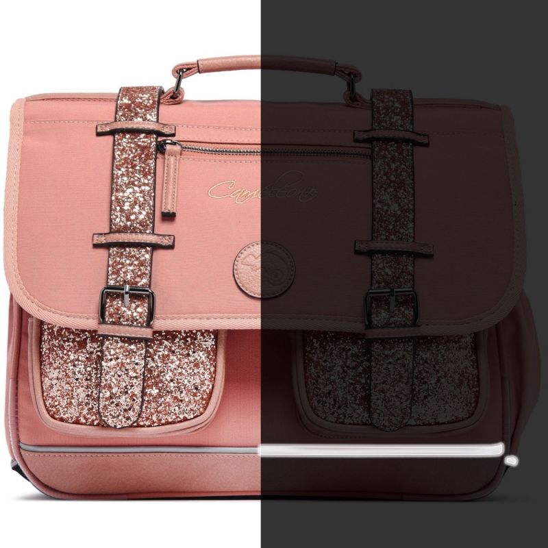 Cartable A4 maternelle Glossy Pink (35 cm) Caméléon Produit 7