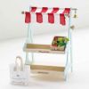 Marché en bois FSC avec cagette pommes poires Le Toy Van Ambiance 9