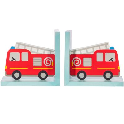 Serre-livres Camion de pompiers