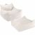 Variation Blanc du produit Fauteuil pouf et repose-pieds Marshmallow velours côtelé de la marque Wigiwama