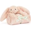 Couverture bébé Bashful Lapin Blush (70 cm) - Jellycat