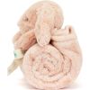 Couverture bébé Bashful Lapin Blush (70 cm)  par Jellycat