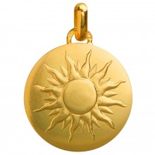 Médaille ''Je Brillerai comme un Soleil '' recto/verso (or jaune 750°)  par Monnaie de Paris