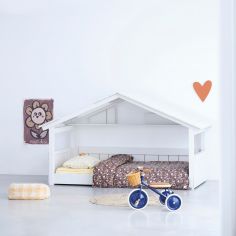 Lit cabane Star Light 3 finition laquée (coloris au choix)