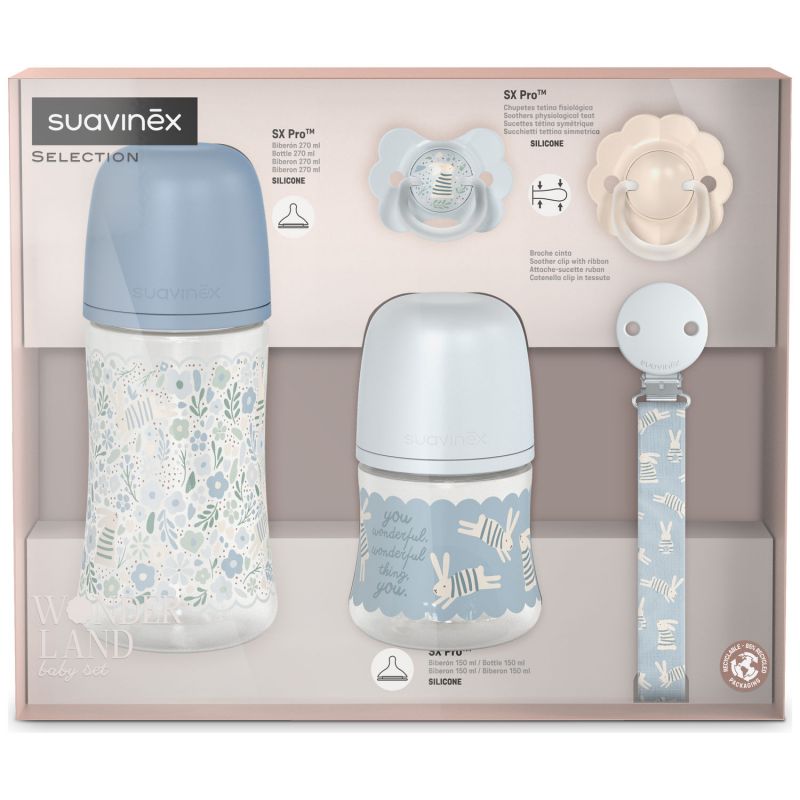 Coffret de naissance Welcome Baby Wonderland bleu Suavinex Packaging 7