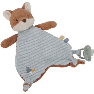 Doudou attache sucette renard Forest Friends  par Little Dutch