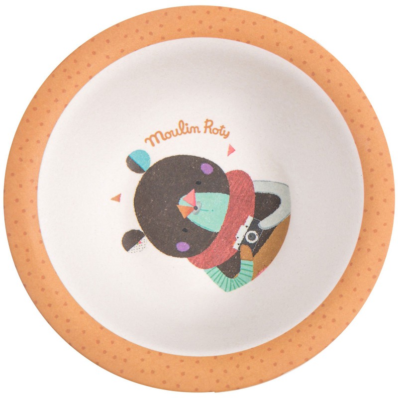 Bol ocre Les jolis trop beaux Moulin Roty