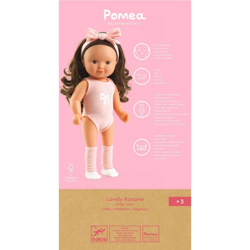 Poupée Lovely Roxane (32 cm) Djeco Packaging 4