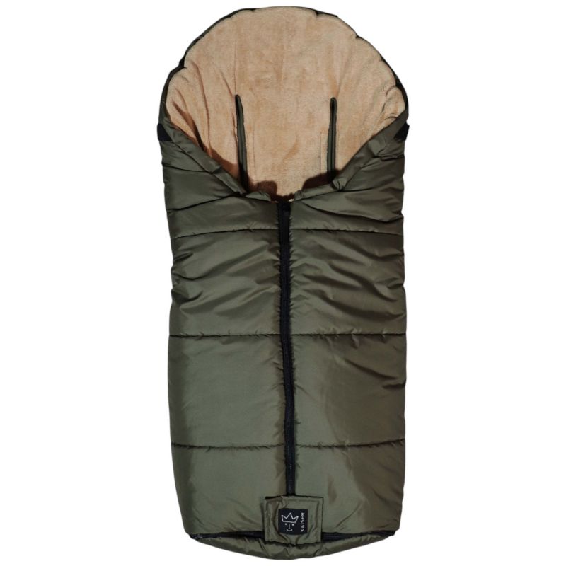 Chancelière thermique pour poussette SANDY kaki et camel Kaiser Produit 1
