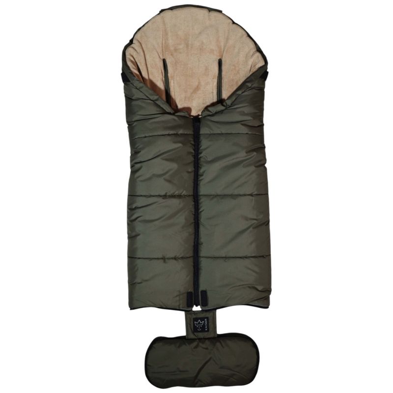 Chancelière thermique  SANDY kaki et camel pour poussette Kaiser Produit 4