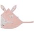 Doudou attache sucette Sweet garden lapin petit coeur (35 x 25 cm) - BB & Co