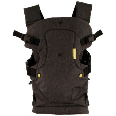 Porte-bébé Flip Luxe Grey Herringbone with Gold hardware Infantino