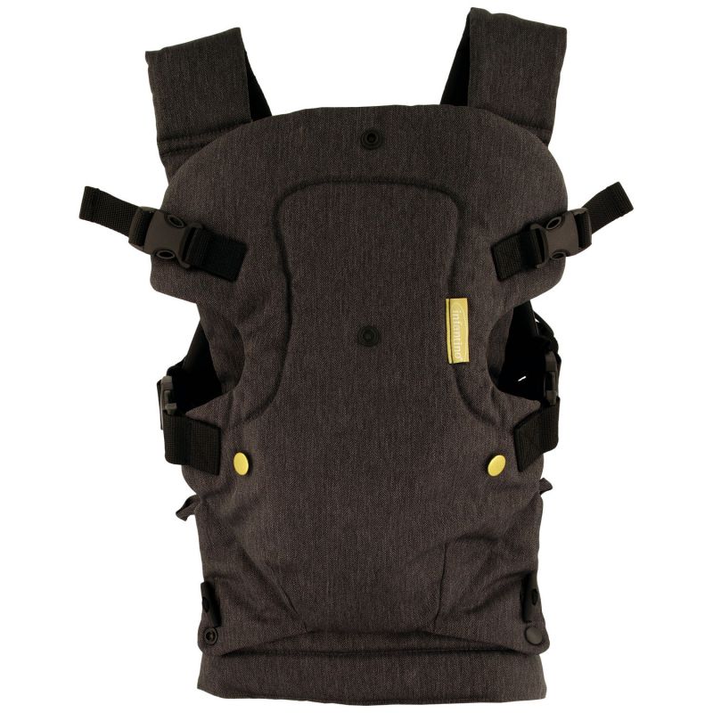 Porte-bébé Flip Luxe Grey Herringbone with Gold hardware Infantino Produit 1