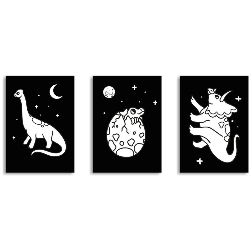 Kit création déco murale lumineuse KIDYNEON Dinosaure KIDYWOLF Produit 5