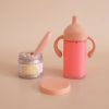 Coffret repas petit pot et biberon magiques pour poupée Anniversaire Tiny Harlow Ambiance 3