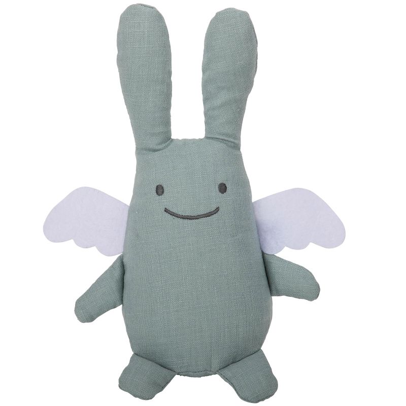 Peluche musicale ange lapin céladon (24 cm) Trousselier