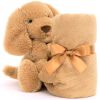 Doudou plat Bashful Puppy Jellycat Produit 2