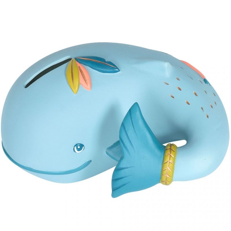 Tirelire baleine Joséphine Le voyage d'Olga Moulin Roty
