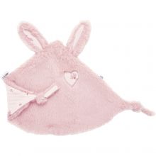 Doudou attache sucette Lovely blossom lapin petit coeur (35 x 25 cm)  par BB & Co