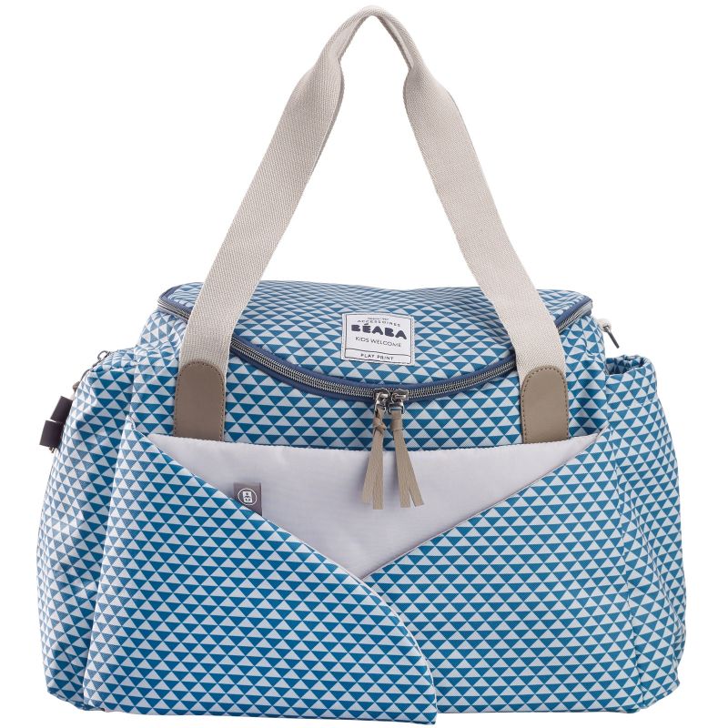 Sac à langer Sydney II Play Print bleu Béaba
