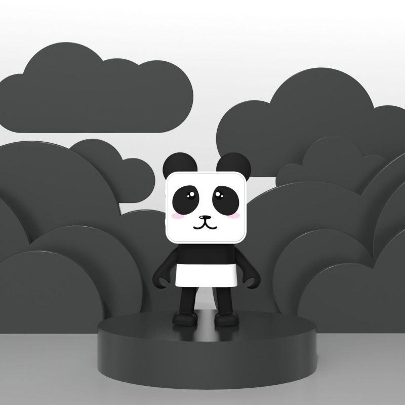 Enceinte dansante Animal Speaker Panda MOB Ambiance 7