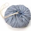 Sac à jouets 2 en 1 Noomad Original Organic Grid Blue Play&Go Produit 2