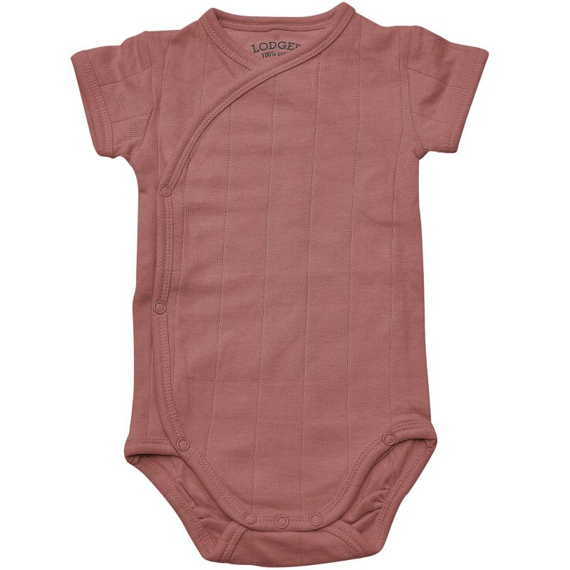 Body manches courtes rose foncé (2-4 mois : 57-62 cm) Lodger