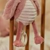 Peluche musicale à suspendre Flamant rose Safari Friends Little Dutch Ambiance 6