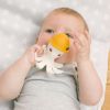 Pieuvre de dentition 3D Monbella jaune safran  par BabyToLove