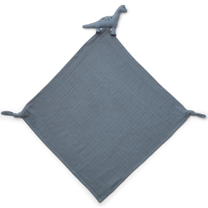 Doudou plat Robbie Dino blue wave Liewood