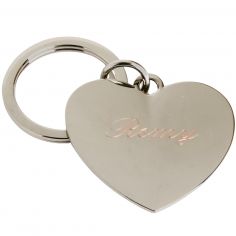 Porte-clefs coeur (personnalisable)