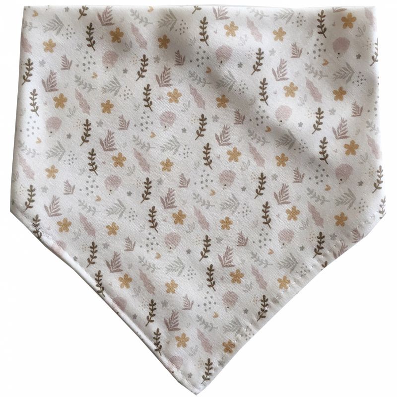 Bavoir bandana en coton bio Hérisson Ma Petite Assiette