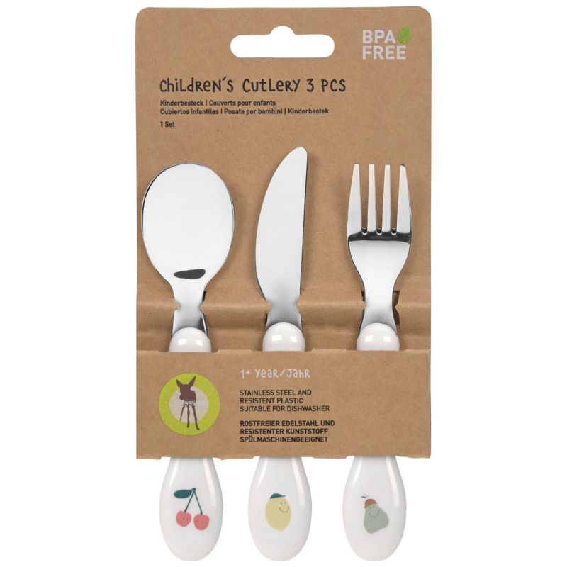 Couverts inox Happy Fruits (3 pièces) Lässig Packaging 4