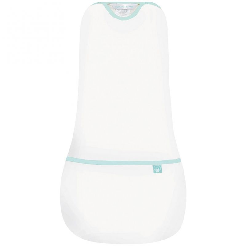Gigoteuse d'emmaillotage été Bamboo AirCocoon blanche (70 cm) ErgoPouch