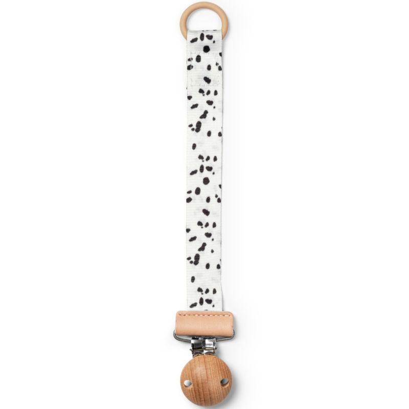 Attache sucette en bois Dalmatian Dots Elodie Details
