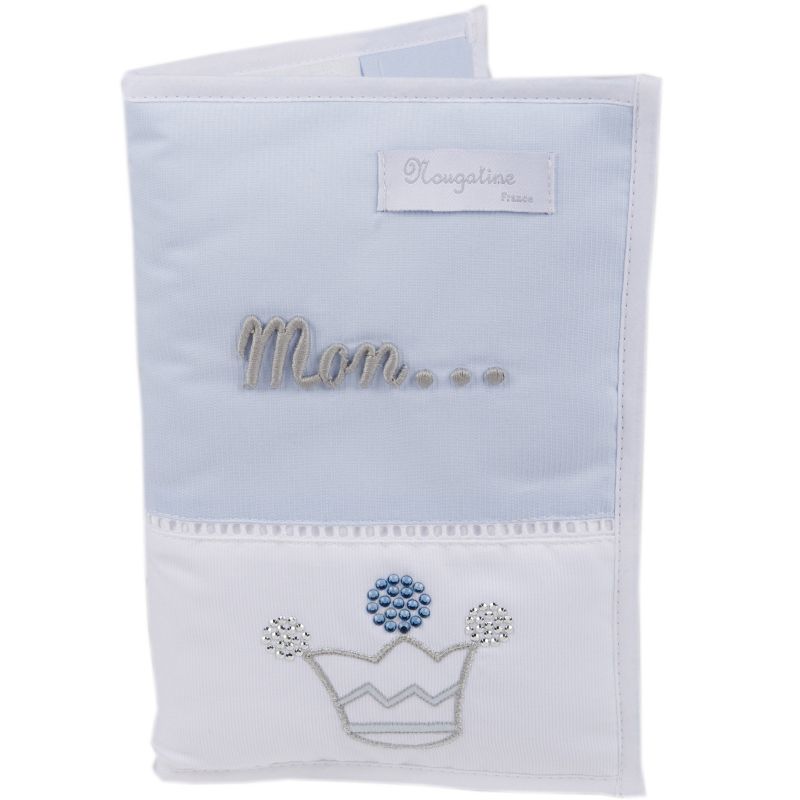 Protège carnet de santé Mon...Prince bleu Maison Nougatine