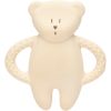 Ourson de dentition en caoutchouc naturel blanc polaire  par Moonie