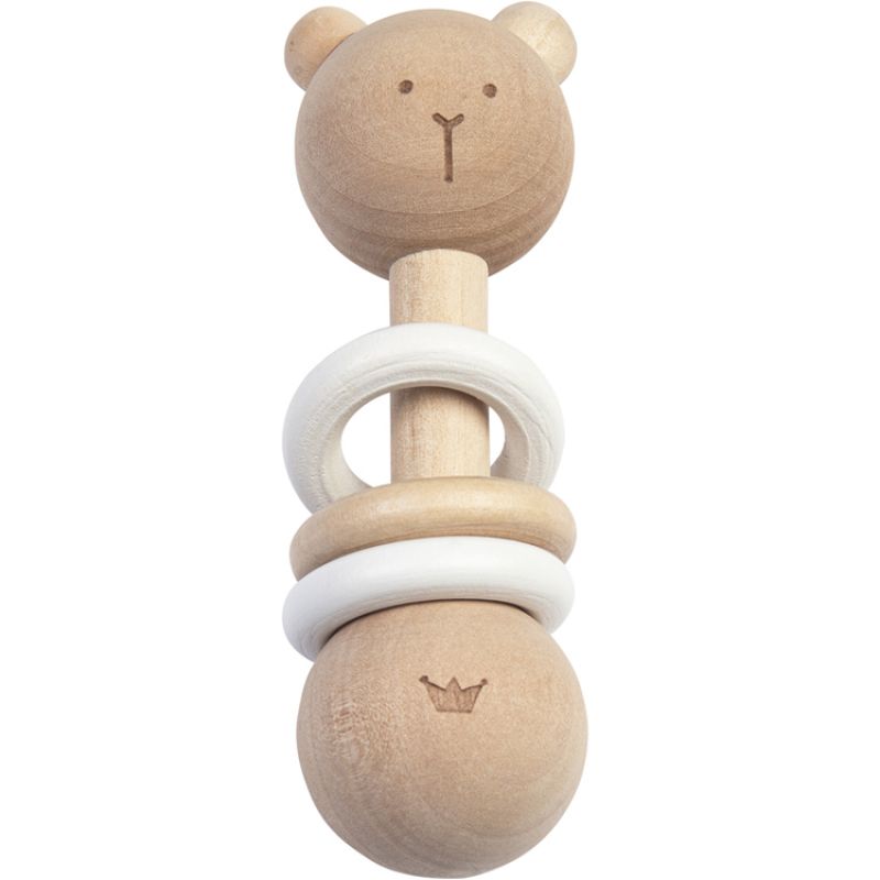 Hochet en bois Ours Eco Friendly BAMBAM