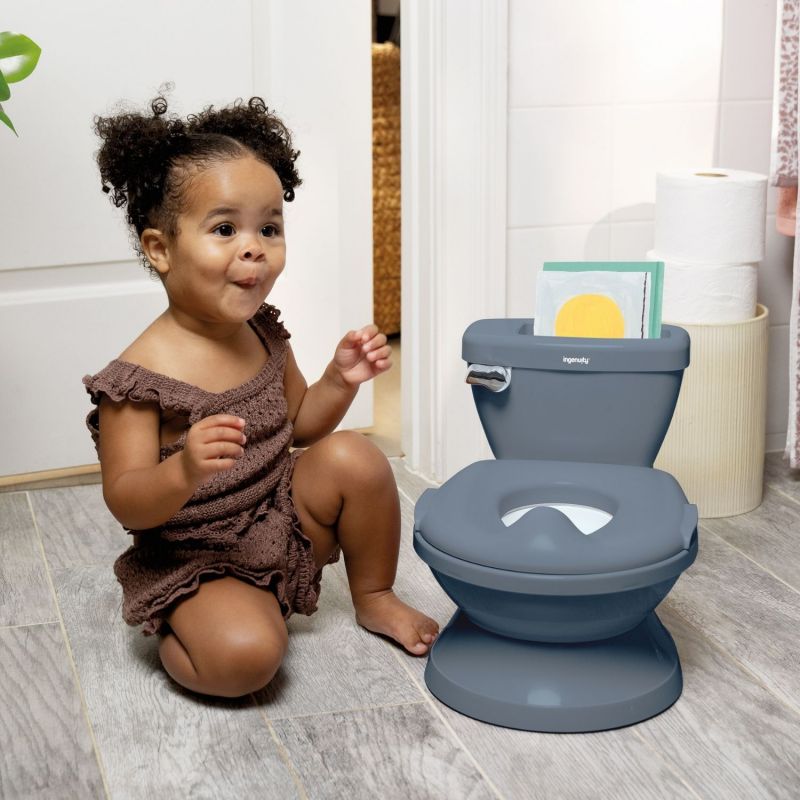 Mini toilette avec réducteur Bleu Ingenuity Ambiance 2