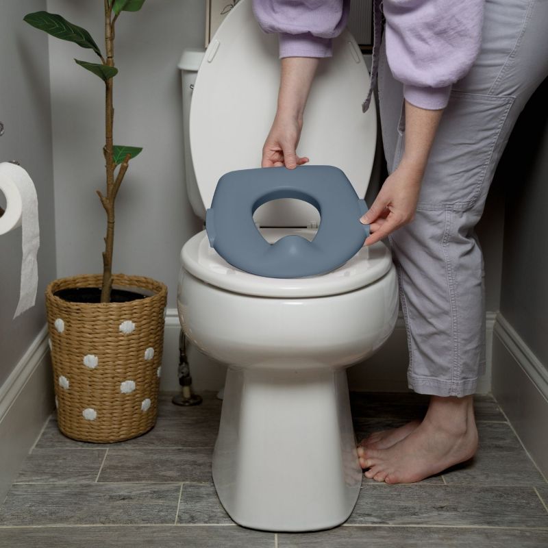 Mini toilette avec réducteur Bleu Ingenuity Ambiance 4