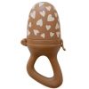 Tétine grignoteuse et 4 embouts Fall In Love camel Zakuw Produit 1