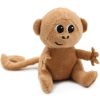 Peluche Zazou le singe maman et bébé Chocolat (26 cm) Les Déglingos Produit 7