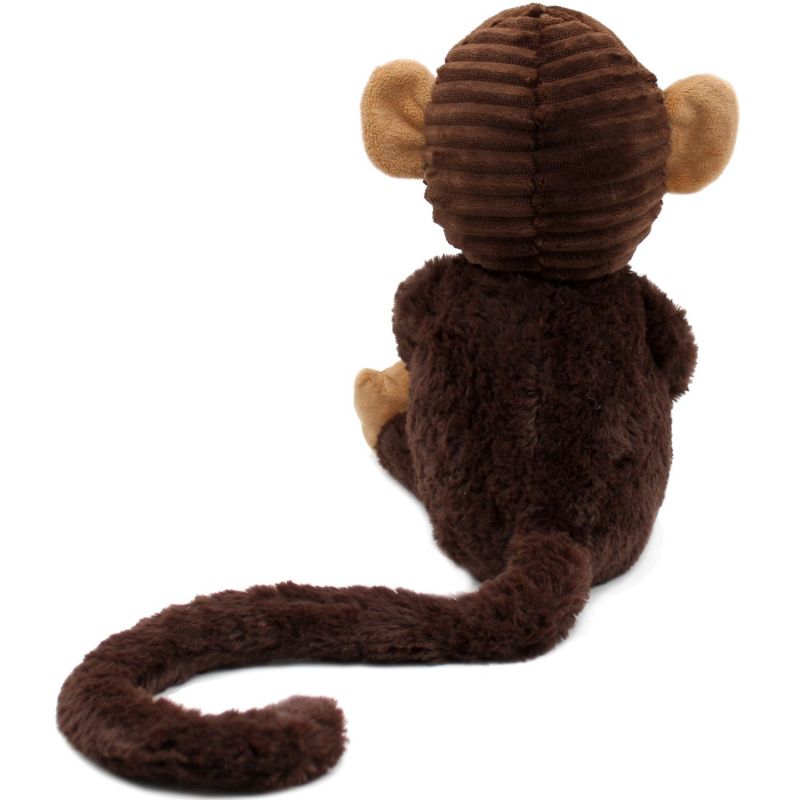 Peluche Zazou le singe maman et bébé Chocolat (26 cm) Les Déglingos Produit 4